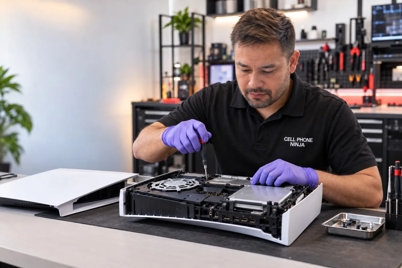PlayStation console repair at Cell Phone Ninja